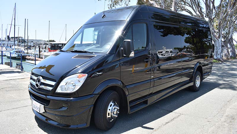 Mercedes Sprinter Van Shuttle Rental San Francisico and the Bay Area